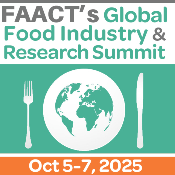 FAACT Food Industry & Research Summit in Oak Brook, IL